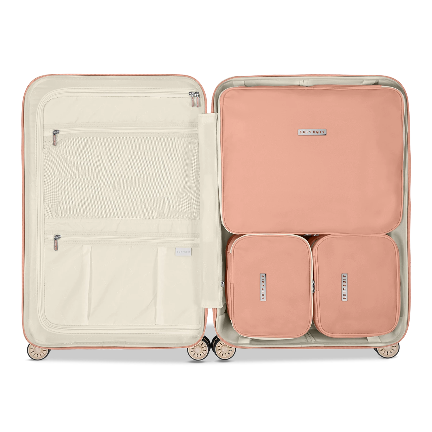 Fabulous Fifties - Papaya Peach - Perfect Packing Set (66 CM) 4 Fabulous Fifties - Papaya Peach - Perfect Packing Set (66 CM) - Afbeelding 4