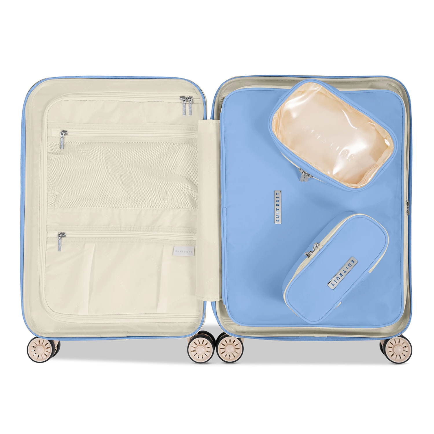 Fabulous Fifties - Alaska Blue - Packing Cube Set (55 Cm) 1 Fabulous Fifties - Alaska Blue - Packing Cube Set (55 Cm)