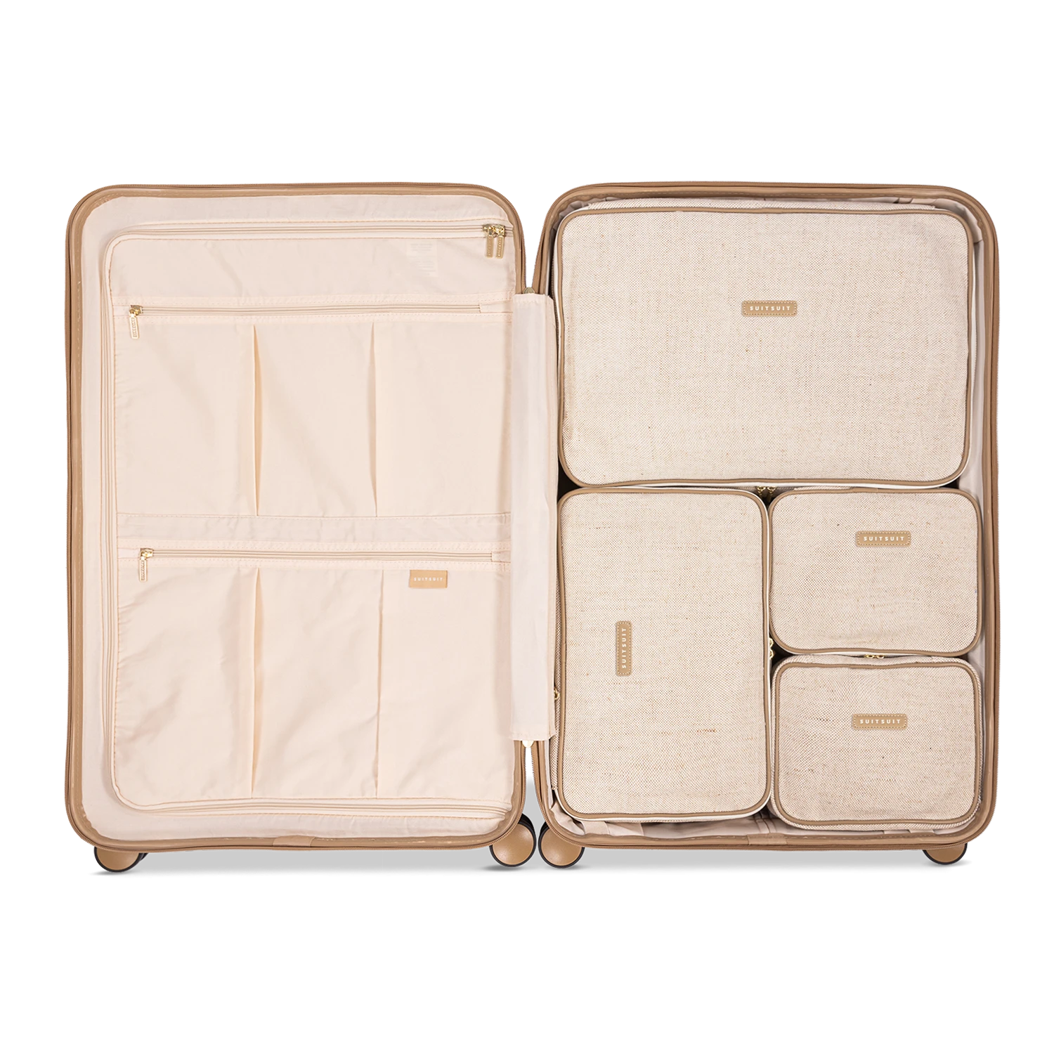 Fusion - Raw Cotton - Packing Cube Set (76 Cm) 1 Fusion - Raw Cotton - Packing Cube Set (76 Cm)