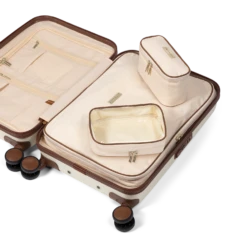 Fab Seventies - Antique White - Packing Cube Set (55 Cm) -Suitsuit 0012658 fab seventies antique white packing cube set 55 cm