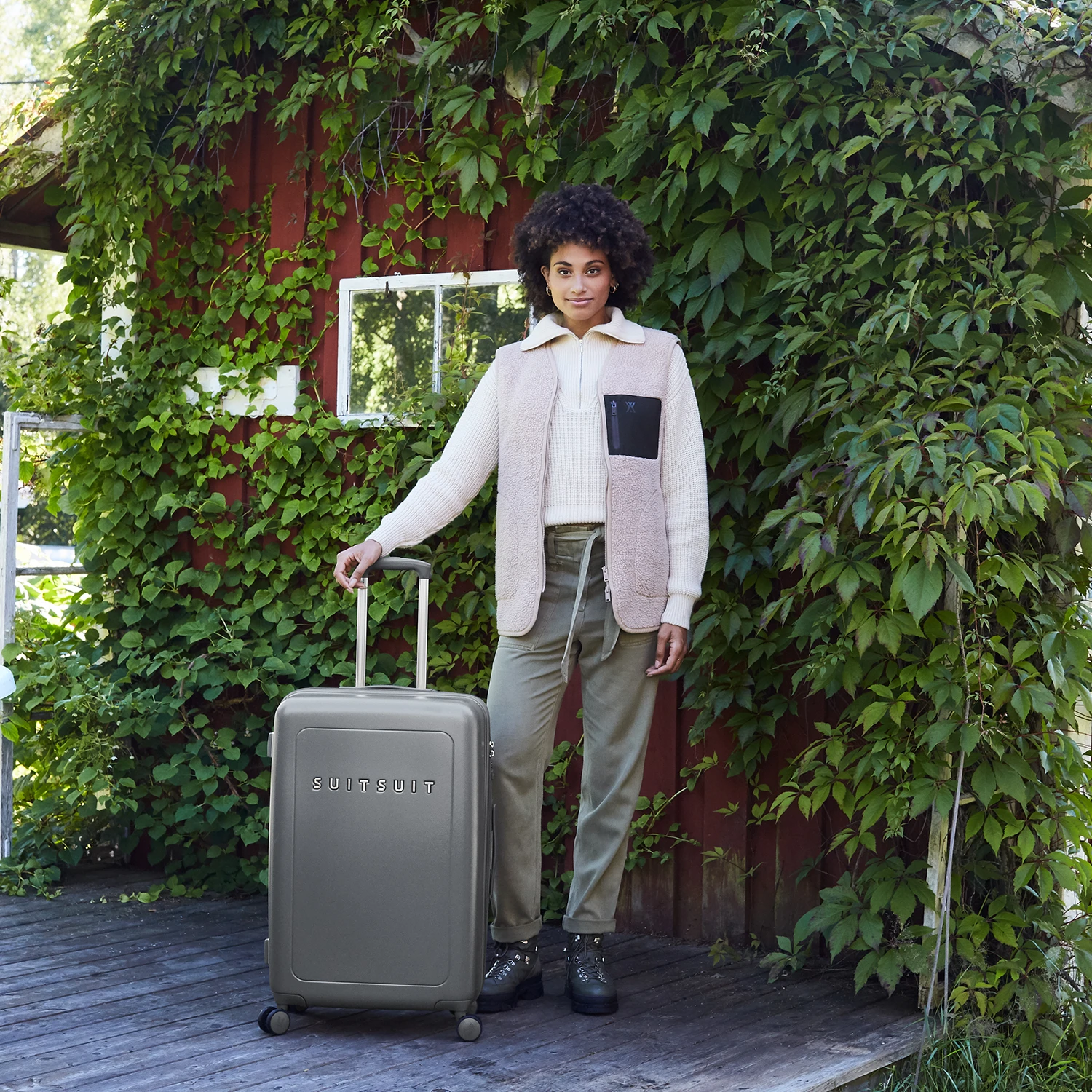 Natura - December Sky - Reiskoffer (76 Cm) 2 Natura - December Sky - Reiskoffer (76 Cm) - Afbeelding 2