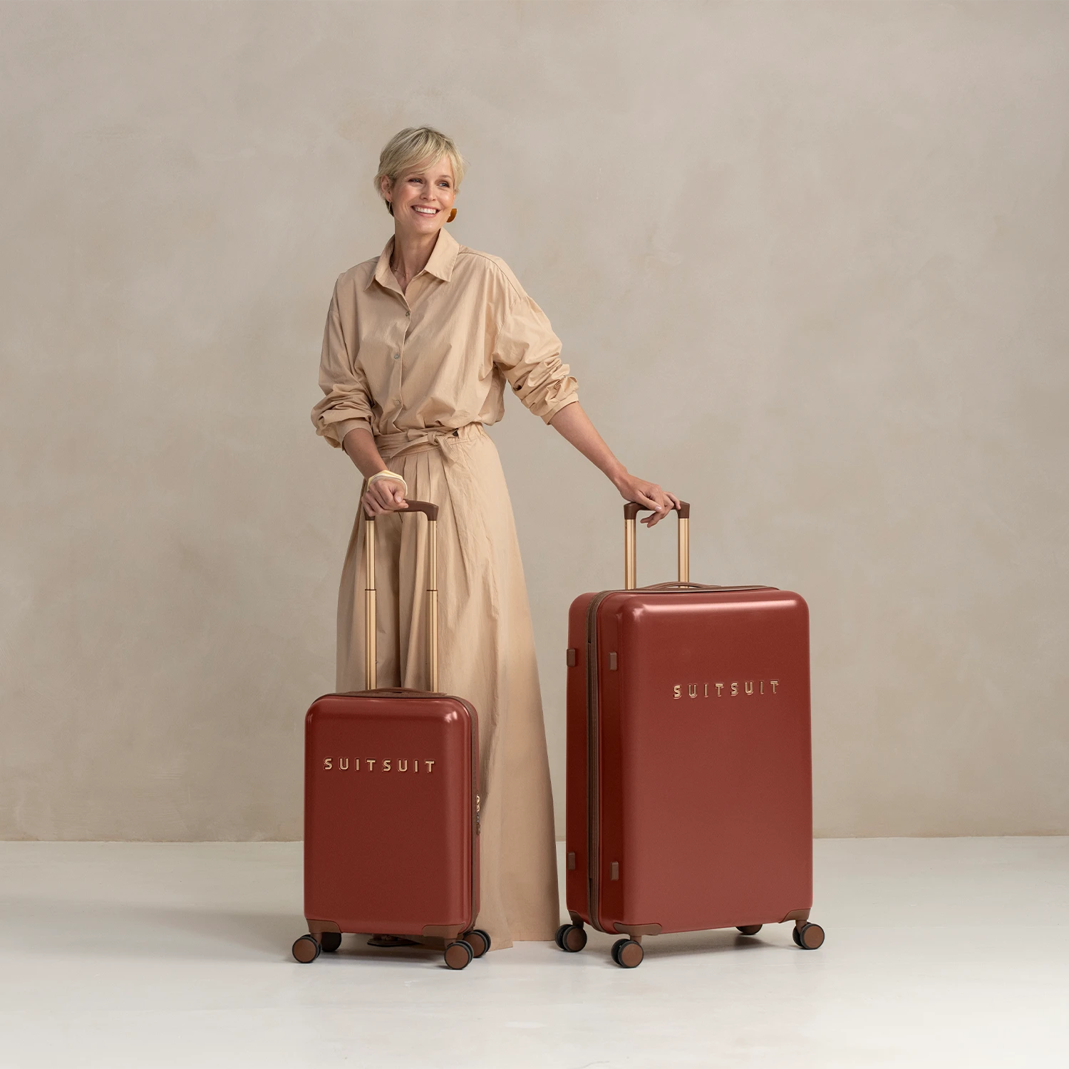 Fab Seventies - Red Ochre - Duo Set (55/76 Cm) 2 Fab Seventies - Red Ochre - Duo Set (55/76 Cm) - Afbeelding 2