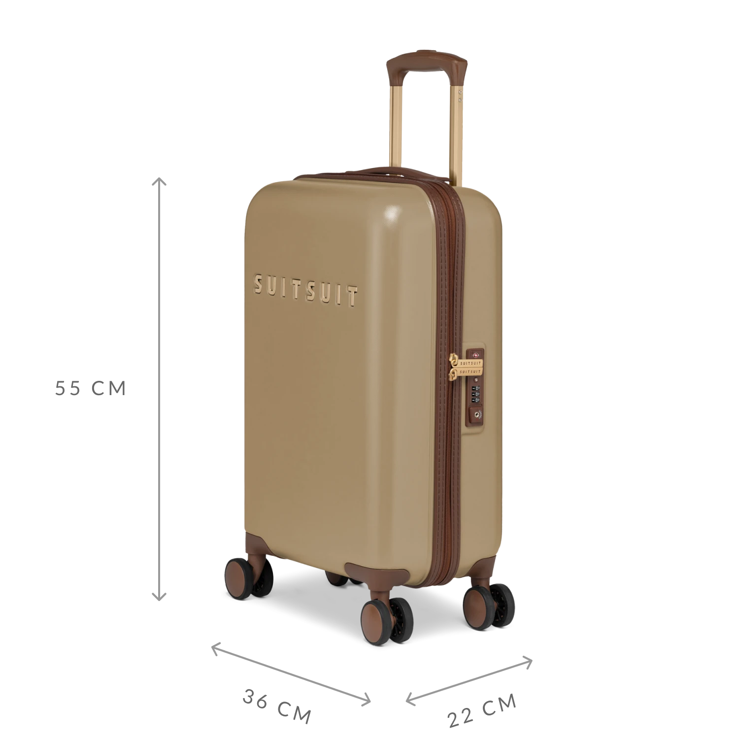 Fab Seventies - Cuban Sand - Handbagage (55 Cm) 3 Fab Seventies - Cuban Sand - Handbagage (55 Cm) - Afbeelding 3