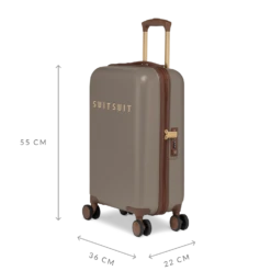 Fab Seventies - Taupe - Handbagage (55 Cm) -Suitsuit 0013834 tr 72012 4