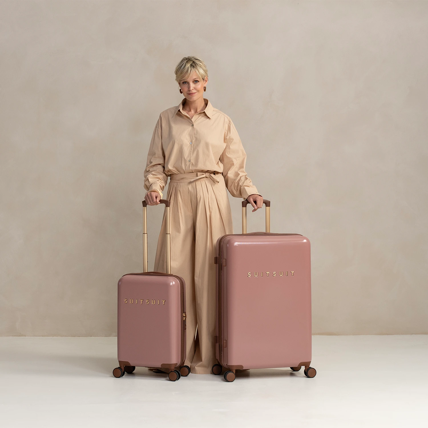 Fab Seventies - Old Rose - Duo Set (55/76 Cm) 2 Fab Seventies - Old Rose - Duo Set (55/76 Cm) - Afbeelding 2