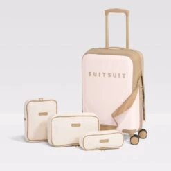 Fusion - Rose Pearl - Full Package Set (55 CM) -Suitsuit 55cm beschermhoes packingcubeset1 3 5112b9dc 0a27 4901 b9ba 84d9634acd35