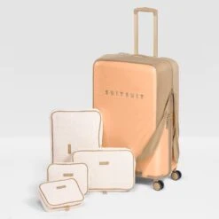 Fusion - Pale Orange - Full Package Set (76 CM) -Suitsuit 76cm packingcubes beschermhoes staand 1 3 94c2ad96 6c7f 4539 ba4a 6d0bf3bf1de1
