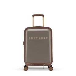 Fab Seventies - Taupe - Safe Travels Set (55 CM) -Suitsuit AS 71217 17