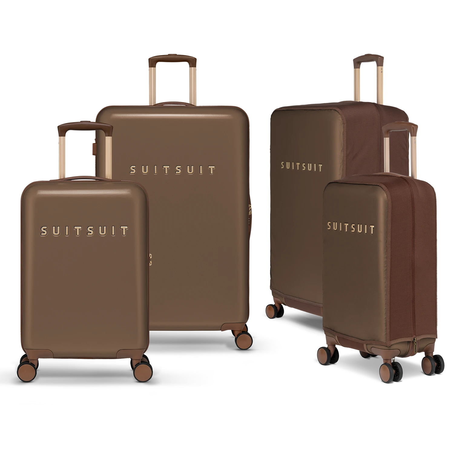 Fab Seventies - Cocoa Brown - Safe Travels Set (55/76 Cm) 1 Fab Seventies - Cocoa Brown - Safe Travels Set (55/76 Cm)