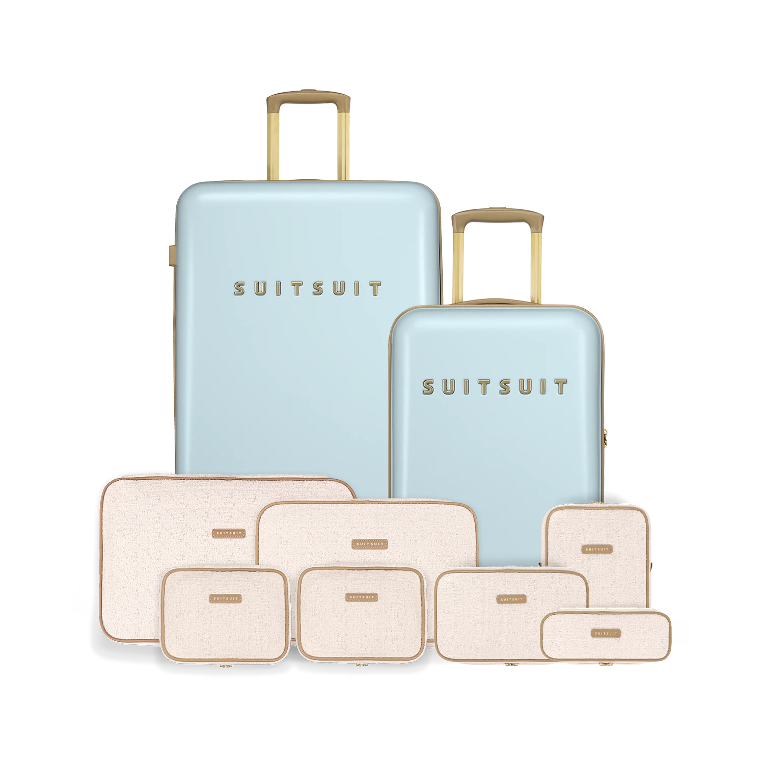Fusion - Powder Blue - Perfect Packing Set (55/76 Cm) 1 Fusion - Powder Blue - Perfect Packing Set (55/76 Cm)