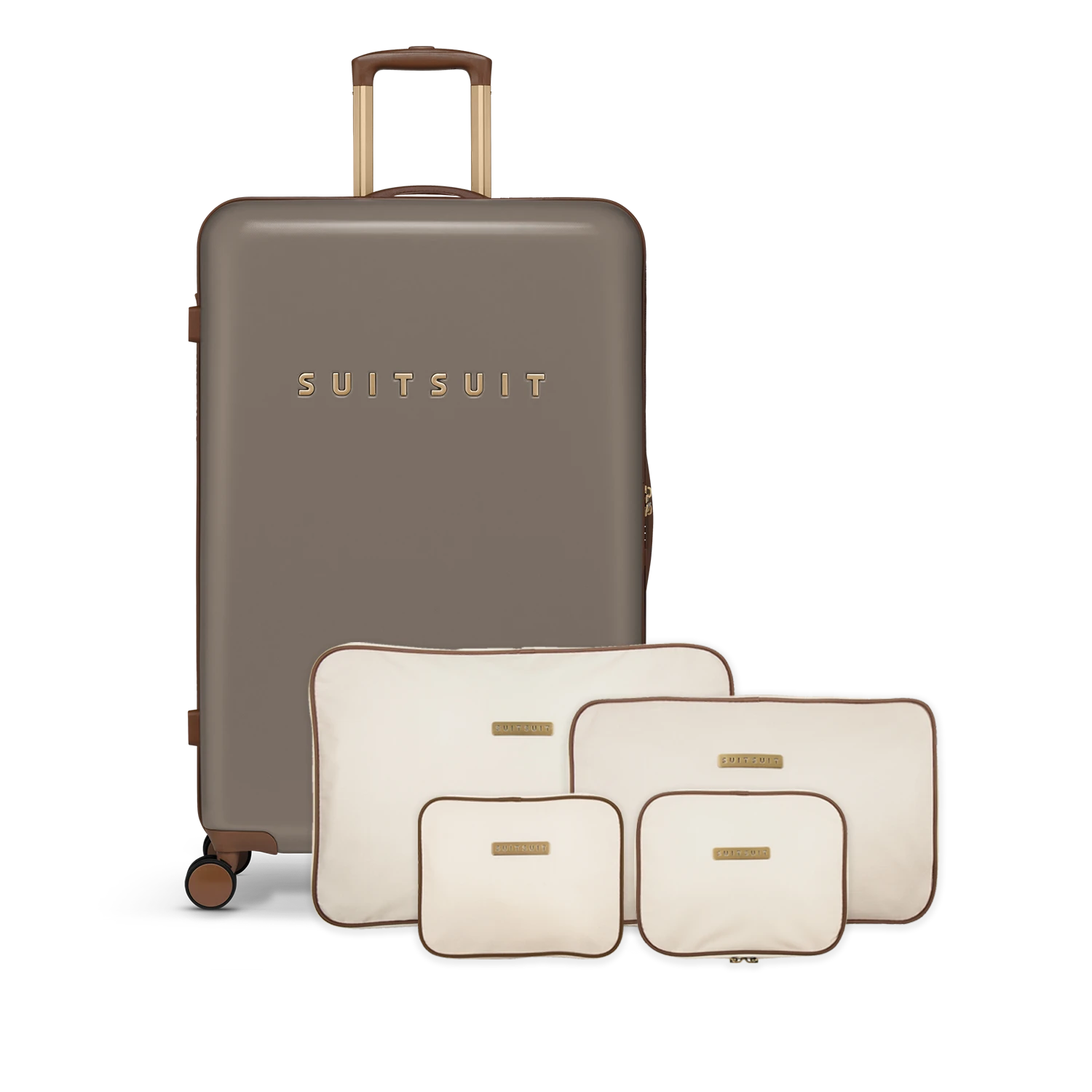 Fab Seventies - Taupe - Perfect Packing Set (76 CM) 1 Fab Seventies - Taupe - Perfect Packing Set (76 CM)