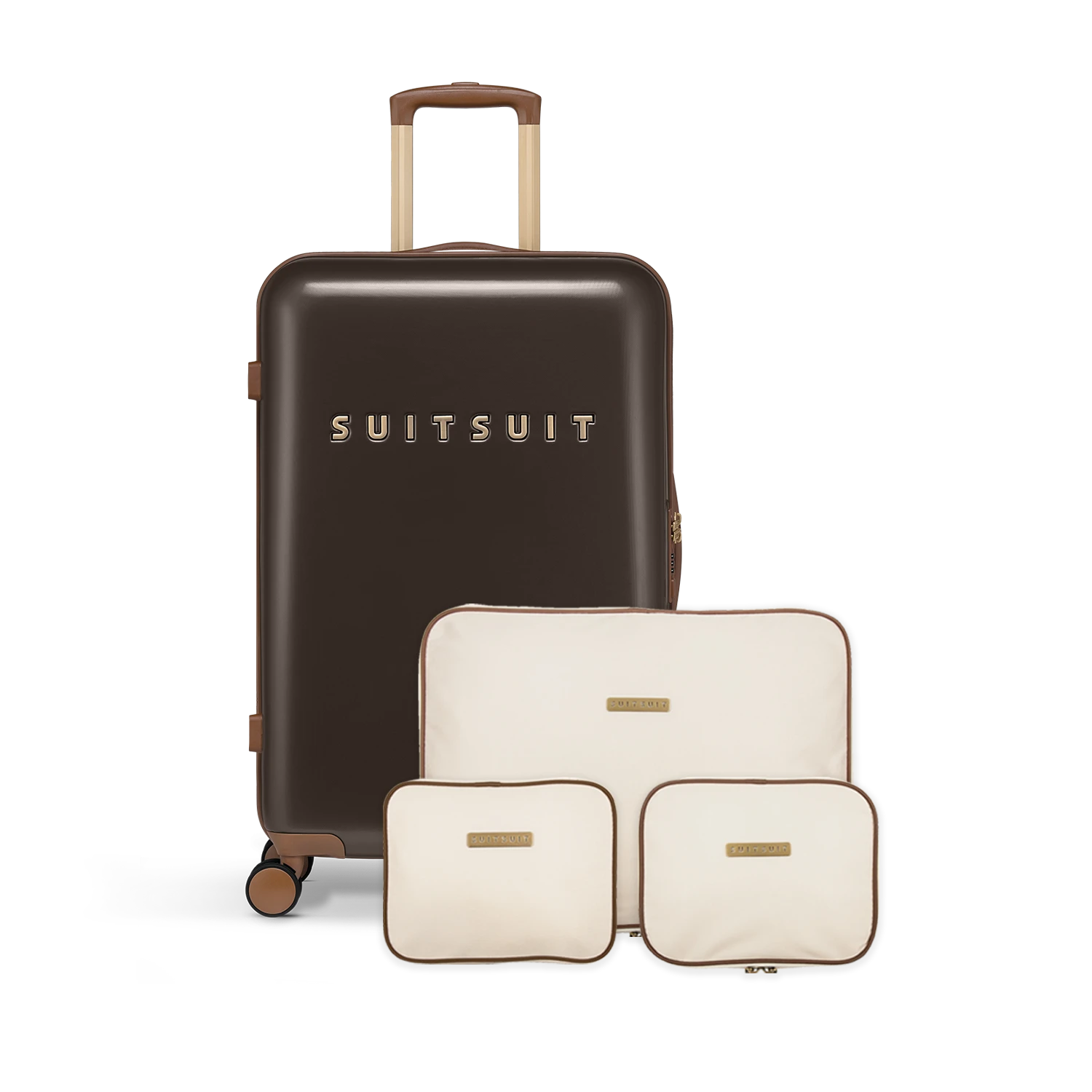 Fab Seventies Classic - Espresso Black - Perfect Packing Set (66 Cm) 1 Fab Seventies Classic - Espresso Black - Perfect Packing Set (66 Cm)