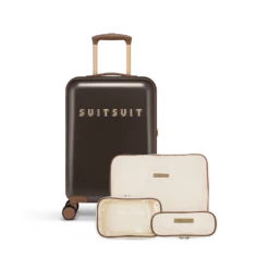 Fab Seventies Classic - Espresso Black - Perfect Packing Set (55 Cm)