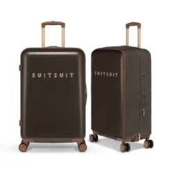 Fab Seventies Classic - Espresso Black - Safe Travels Set (66 Cm)