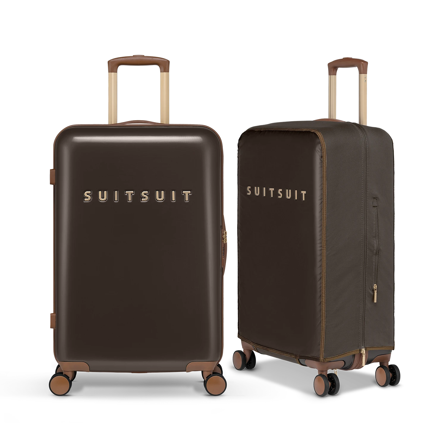 Fab Seventies Classic - Espresso Black - Safe Travels Set (66 Cm) 1 Fab Seventies Classic - Espresso Black - Safe Travels Set (66 Cm)