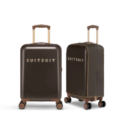 Fab Seventies Classic - Espresso Black - Safe Travels Set (55 Cm)