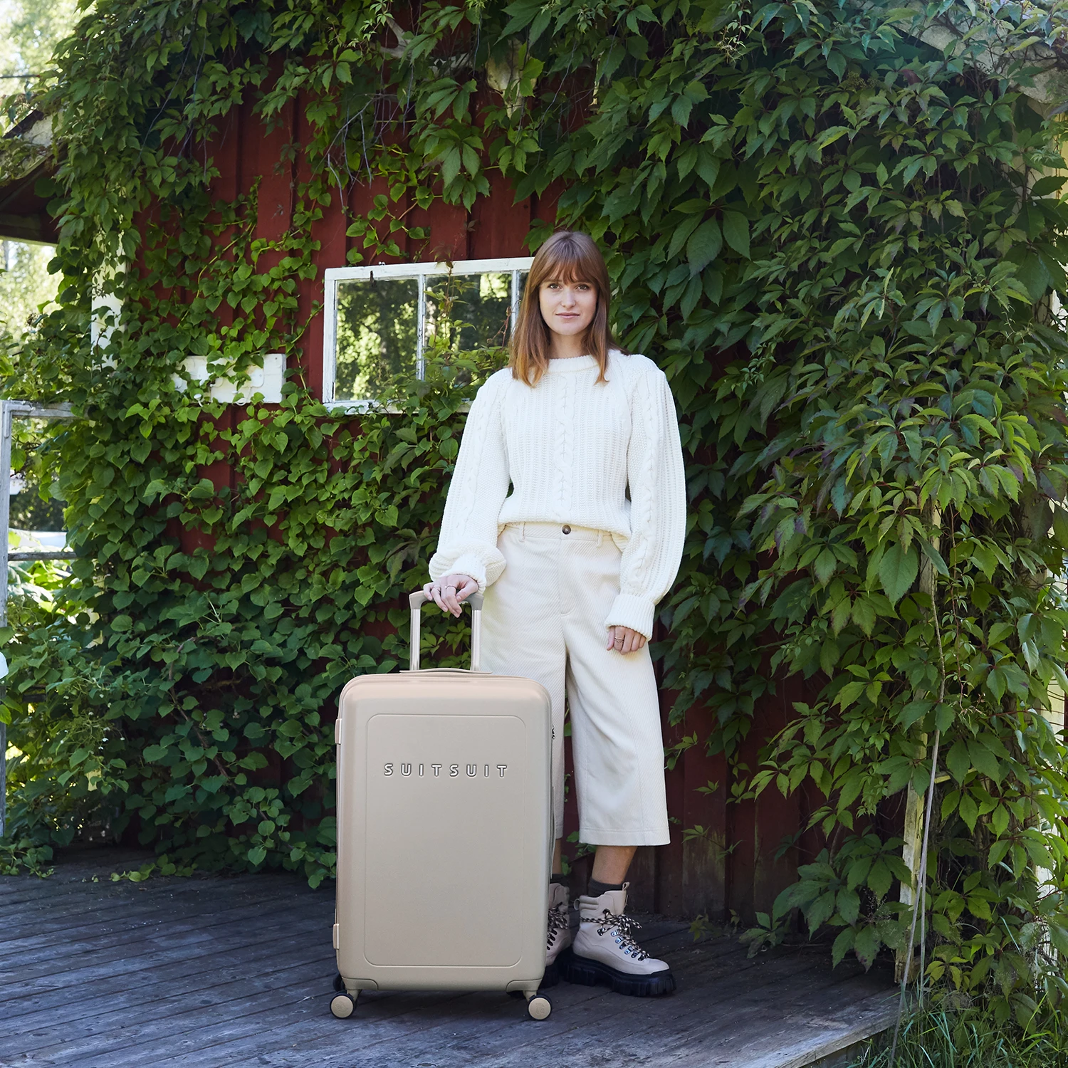 Natura - Bleached Sand - Perfect Packing Set 4pcs (76 Cm) 2 Natura - Bleached Sand - Perfect Packing Set 4pcs (76 Cm) - Afbeelding 2