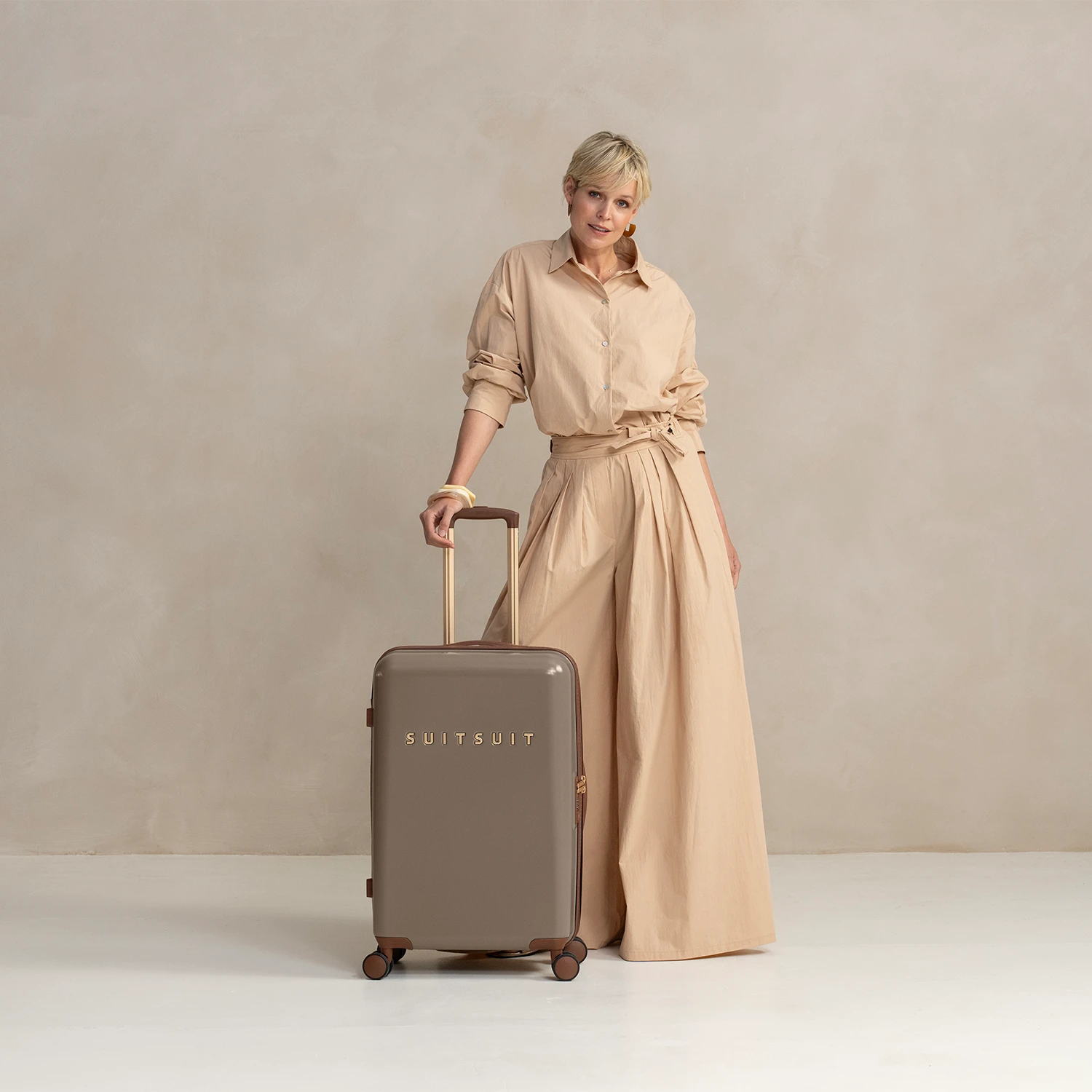 Fab Seventies - Taupe - Perfect Packing Set (66 CM) 2 Fab Seventies - Taupe - Perfect Packing Set (66 CM) - Afbeelding 2