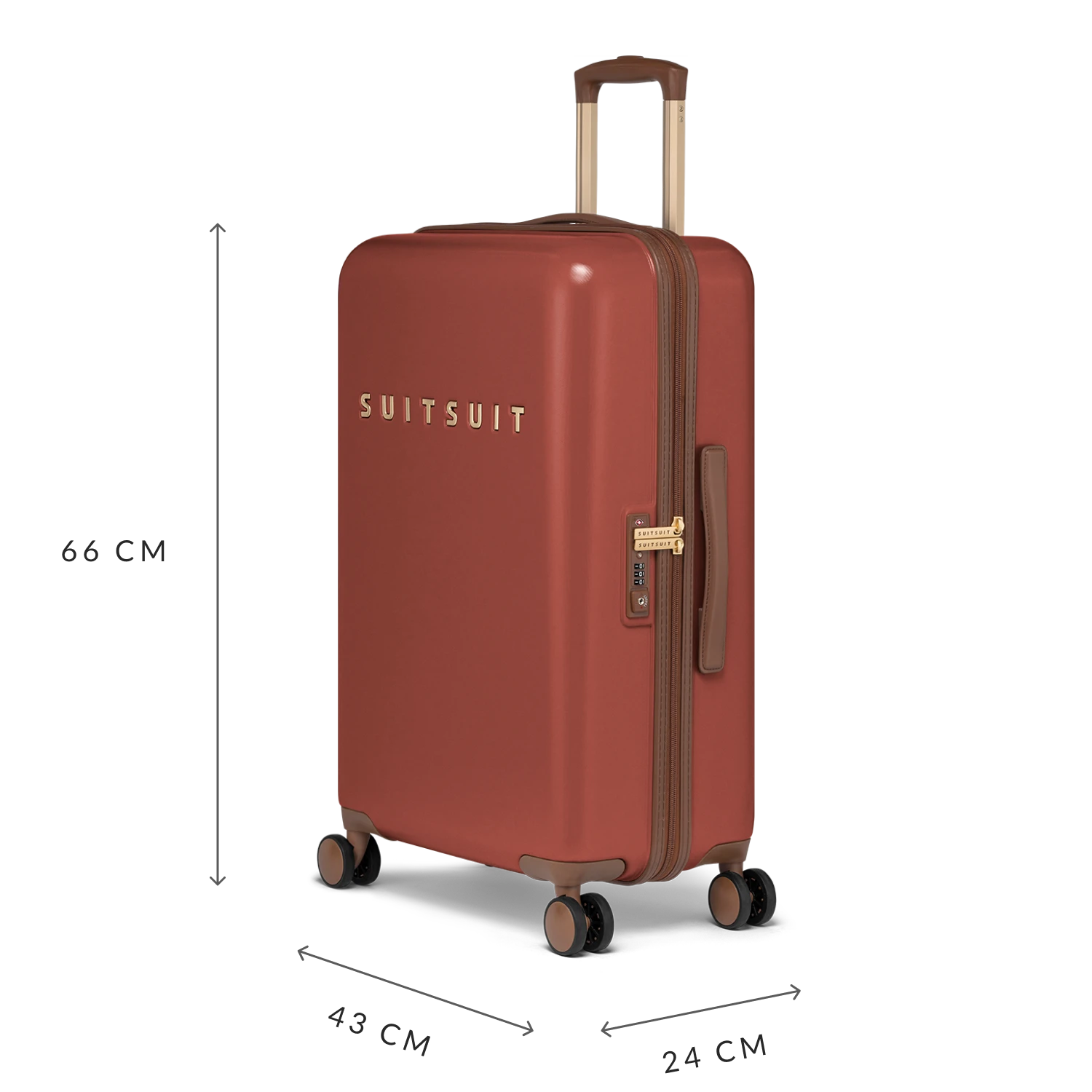 Fab Seventies - Red Ochre - Perfect Packing Set (66 CM) 6 Fab Seventies - Red Ochre - Perfect Packing Set (66 CM) - Afbeelding 6