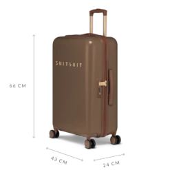 Fab Seventies - Cocoa Brown - Perfect Packing Set (66 CM) -Suitsuit TR 72314 4 05b8a3f2 f891 41d2 ac21 dc342156622d